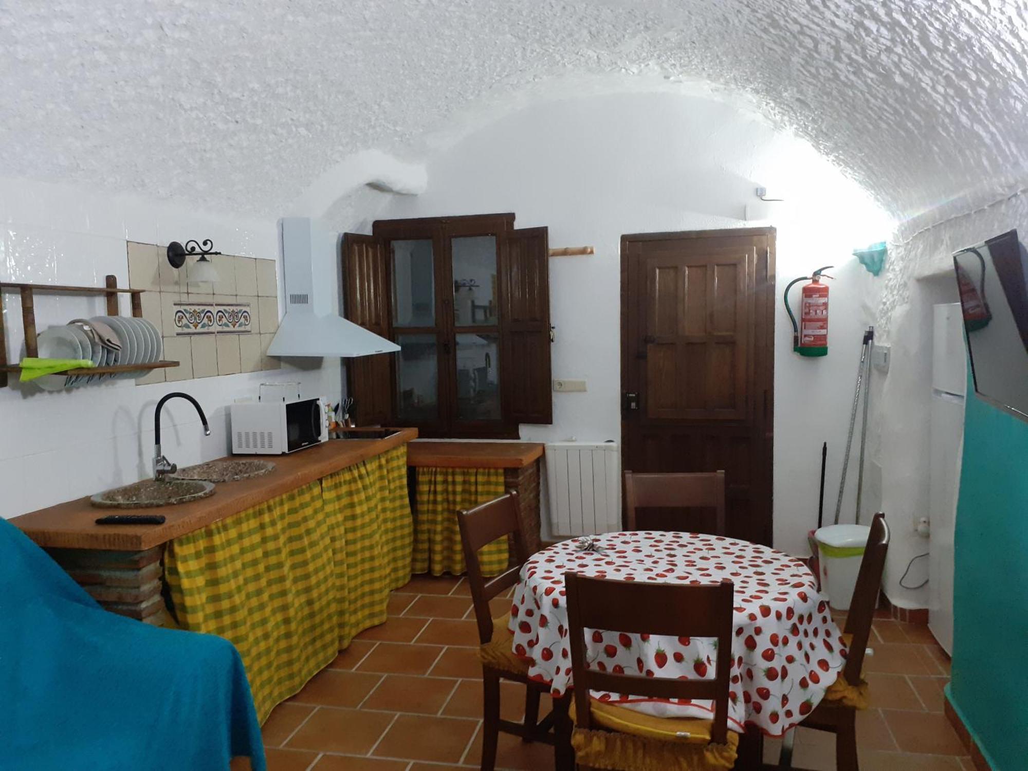 Cuevas La Chumbera Konuk evi Benalúa de Guadix Dış mekan fotoğraf